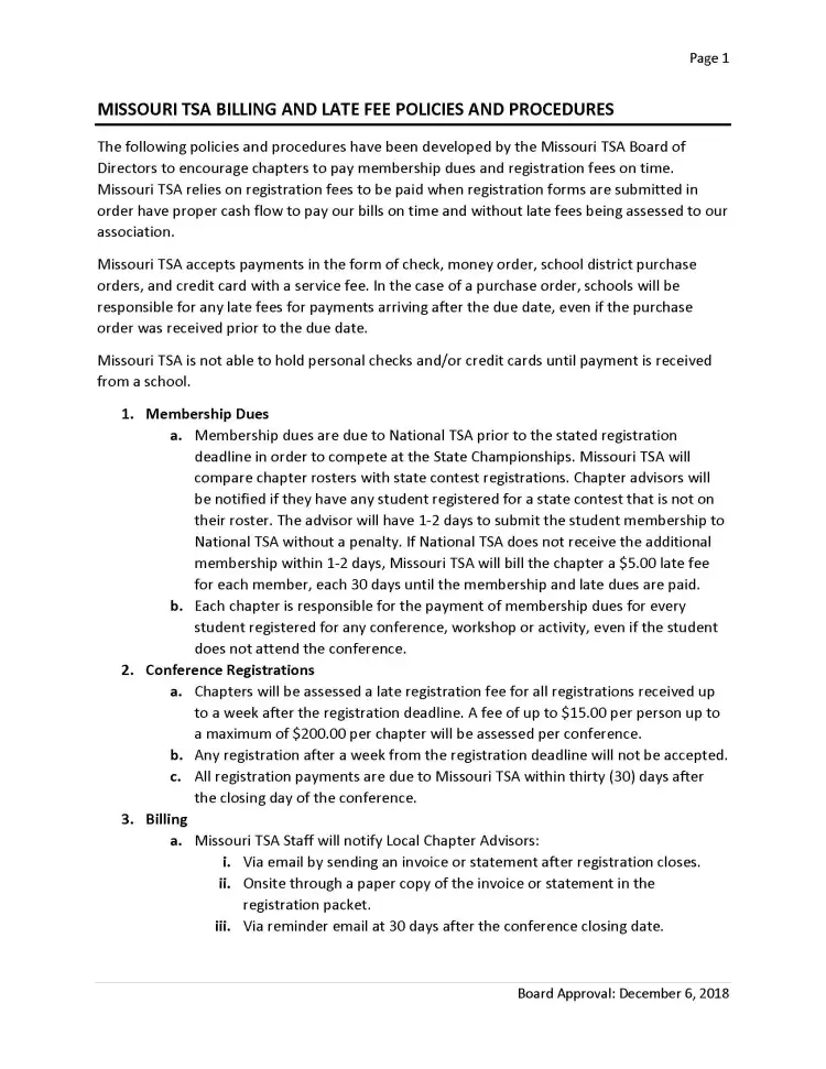 Billing Information